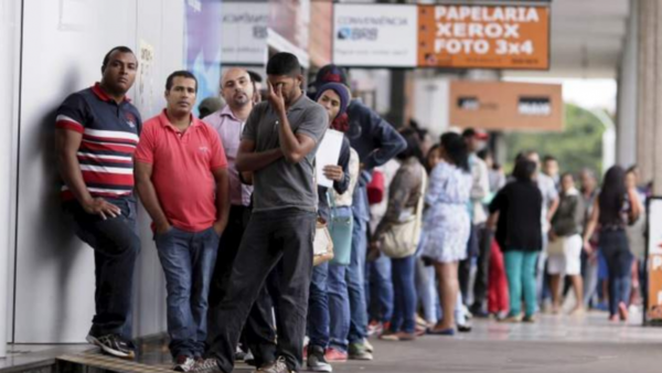 Brasil alcanza récord de desempleo