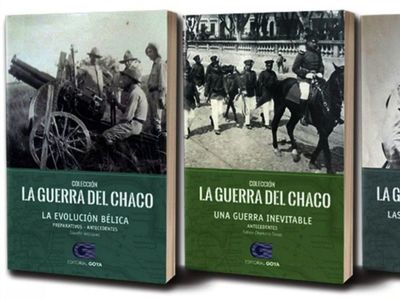 Detalles de batallas de la Guerra del Chaco en la colección de ÚH