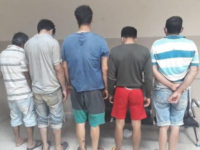 Detienen a cinco hombres tras enfrentamiento policial en el Este