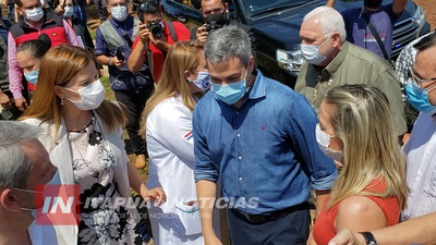 COMERCIANTES PRESENTARON PEDIDO AL PRESIDENTE DURANTE SU VISITA A ITAPÚA