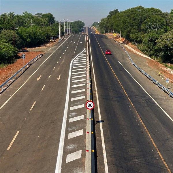 Proyecto de duplicación de Ruta PY02 habilita su primer tramo en Caaguazú | .::Agencia IP::.