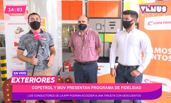 Copetrol y MUV presentaron programa de fidelidad
