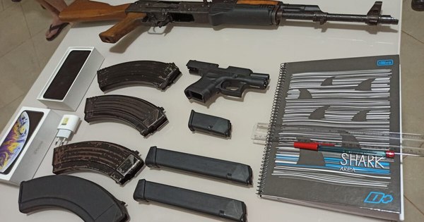 La Nación / Cuádruple homicidio en PJC: detienen a sospechoso con fusil AK-47