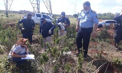 Levantan evidencias del sitio donde hubo enfrentamiento