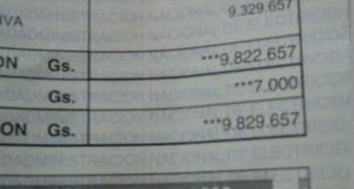 Crónica / La ANDE aclaró que usuario si debe ndaje ¡10 millones!