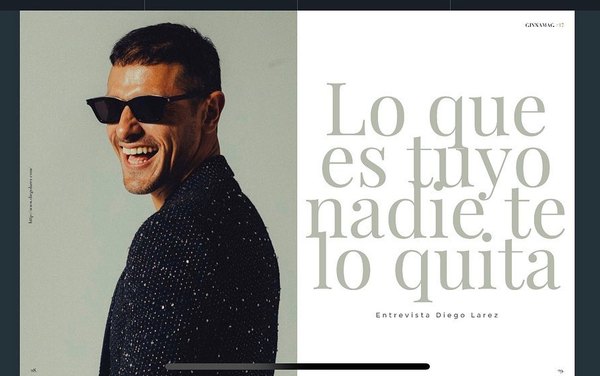 «Lo que es tuyo nadie te lo quita», Diego Larez