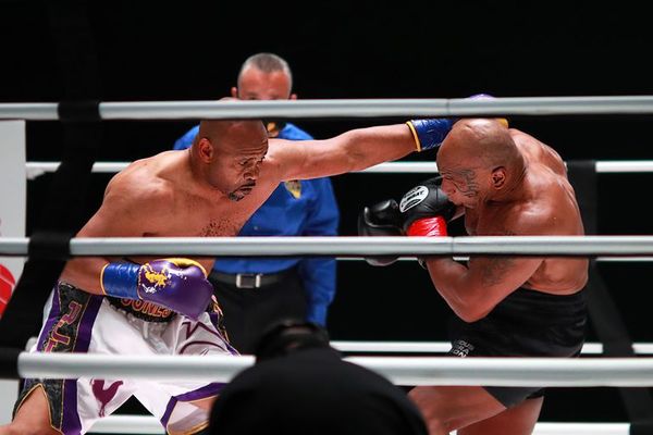 Regreso de Mike Tyson a los 54 años termina en empate con Jones Jr. - Polideportivo - ABC Color