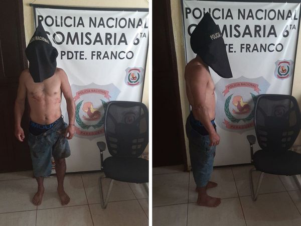 Borracho  entró de yacaré en casa ajena y fue  reventado