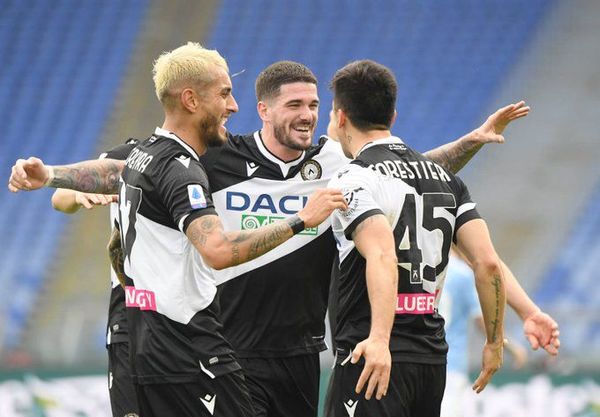 Los argentinos del Udinese lideran el triunfo 3-1 ante la Lazio - Fútbol - ABC Color