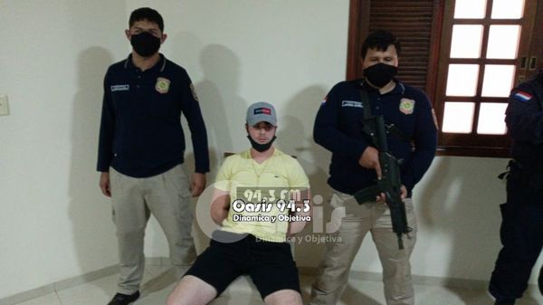 Aprehendieron a supuesto miembro del PCC en Pedro Juan en seguimiento a hechos de homicidios