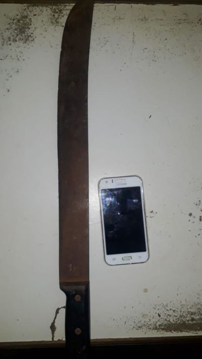 Cae hombre que asaltó a septuagenaria con machete - ABC en el Este - ABC Color
