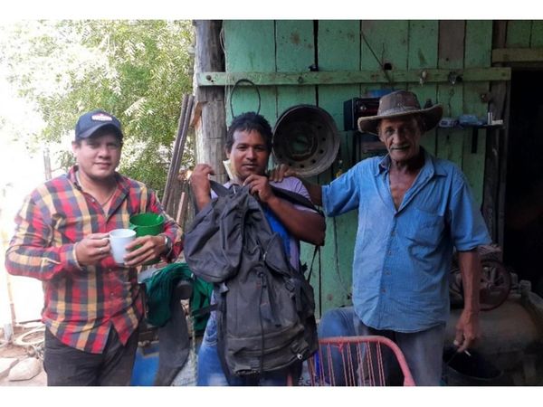 Devolvió    mochila  con dinero que halló en Toro Pampa, Chaco