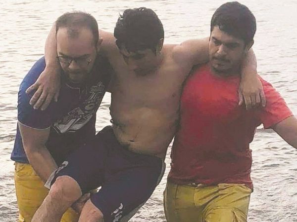 Tragedia en playa no habilitada: Farreaban en el río y cuatro desaparecieron