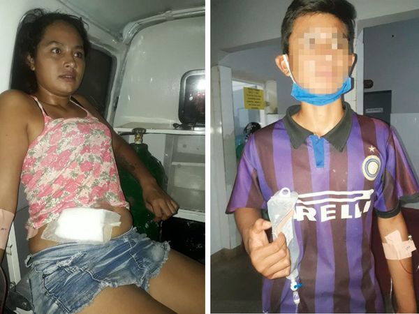 Fueron a pedir agua al vecino y la hija apuñaló a los dos