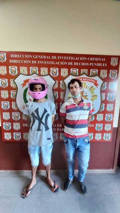 Atrapan a motochorros que acababan de asaltar a un adolescente