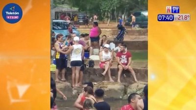 Captan relajo absoluto en balneario de Caacupé | Noticias Paraguay