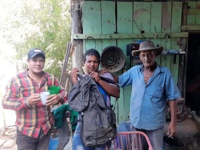 Toro Pampa: hombre devolvió a su dueño mochila con 6 millones de guaraníes | OnLivePy