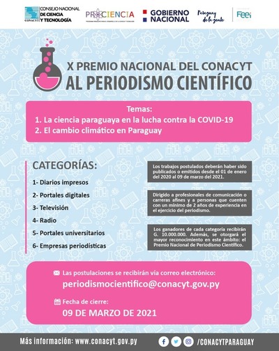 Conacyt lanza X Premio Nacional de Periodismo Científico | .::Agencia IP::.