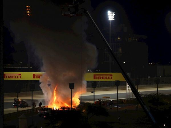 El HALO, la protección que la FIA impuso desde 2018 y que salvó a Grosjean