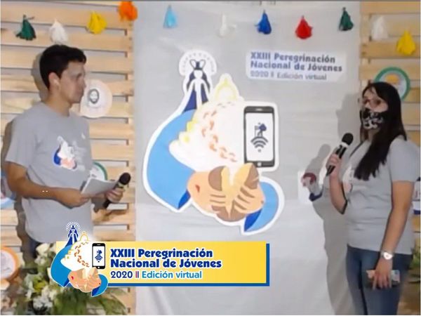Por primera vez los jóvenes peregrinaron virtualmente