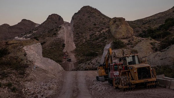 En sus últimos días de gobierno, Trump acelera la construcción del muro en la frontera » Ñanduti