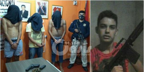 Tres detenidos tras el asesinato de joven en Capitán Bado