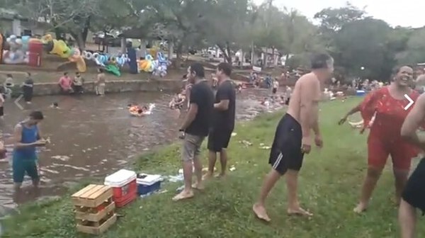 Aglomeraciones en balneario motivaron su inhabilitación - Nacionales - ABC Color