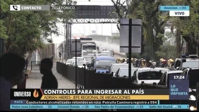HOY / Adrián Mieres, de la dirección de Migraciones, sobre los controles para ingresar al país