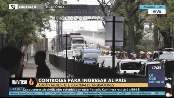 HOY / Adrián Mieres, de la dirección de Migraciones, sobre los controles para ingresar al país