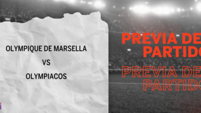 Por la Grupo C – Fecha 5 se enfrentarán Olympique de Marsella y Olympiacos