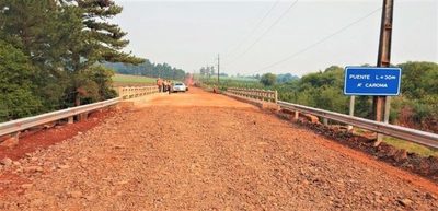 La construcción de seis puentes en Itapúa alcanzan casi el 90% de avance | OnLivePy