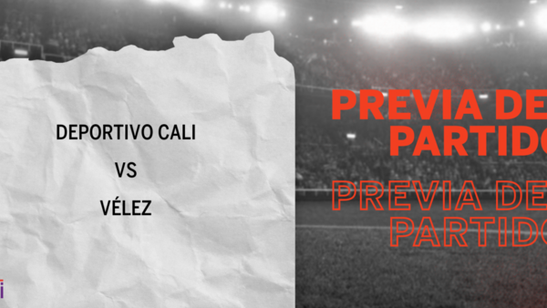 Deportivo Cali recibirá a Vélez por la Llave D