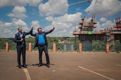 Mario Abdo Benítez y Jair Bolsonaro resaltaron impacto que tendrá el Puente de la Integración | .::Agencia IP::.
