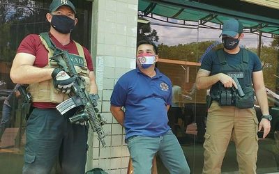 Capturan a presunto traficante de armas de la triple frontera