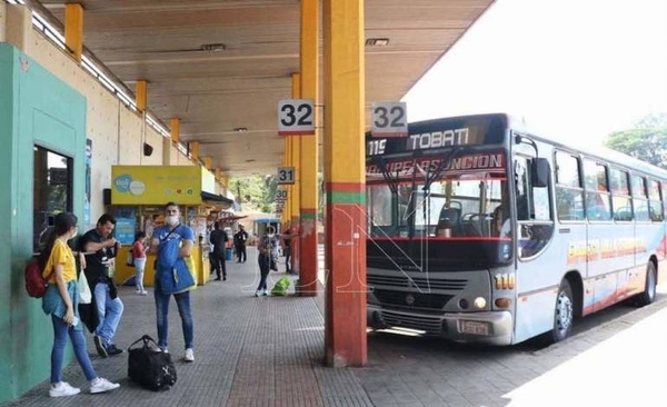 HOY / Aguardan gran flujo de pasajeros: intensificarán controles en la Terminal de Ómnibus