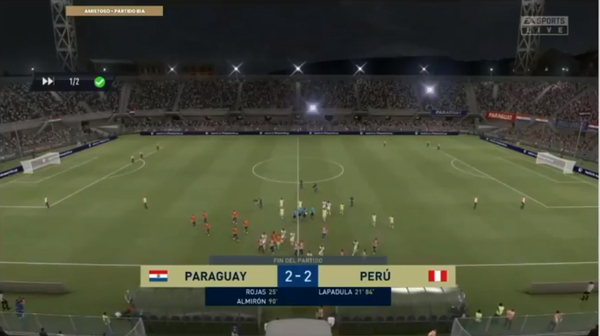 Igualdad en el primer testeo entre Paraguay y Perú en esports