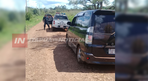 INTERCEPTAN NARCOFURGONETA EN ITAPÚA.