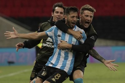 Con Matías Rojas, Racing eliminó al campeón en el Maracaná