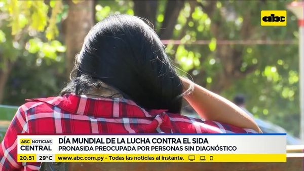 Preocupa cantidad de personas con VIH y sin diagnóstico - ABC Noticias - ABC Color
