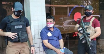 La Nación / Fiscalizador de Prieto sería traficante de armas en Brasil