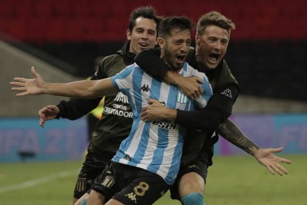 Con Matías Rojas, Racing eliminó al campeón en el Maracaná