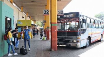Intensificarán controles en la Terminal de Ómnibus ante posible aumento de pasajeros