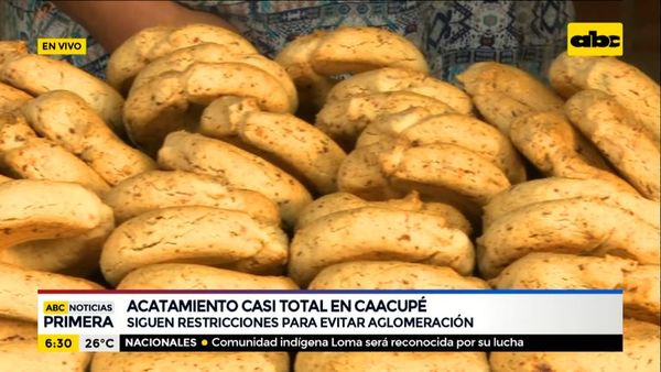 Chiperías, grandes afectadas por suspensión de peregrinación - ABC Noticias - ABC Color