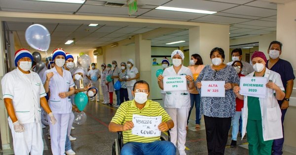 La Nación / COVID-19: más de 300 adultos mayores ya fueron dados de alta en Geriátrico de IPS