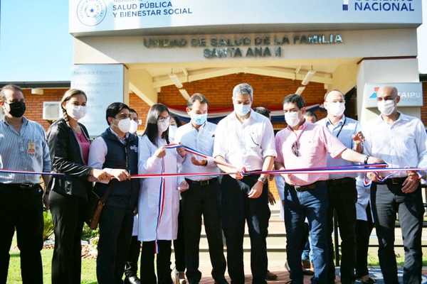 Abdo inaugura Unidades de Salud Familiar en Alto Paraná