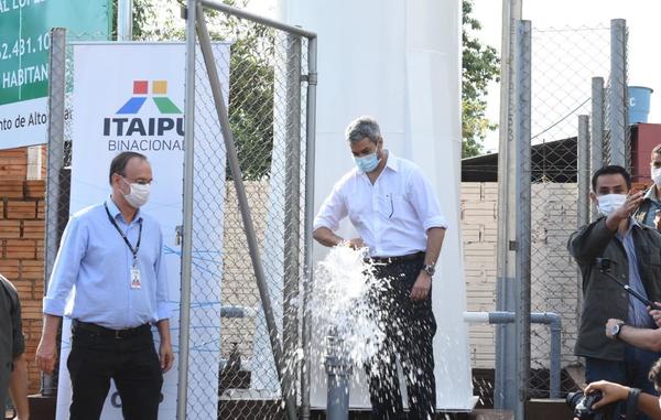 Dos nuevos sistemas de agua potable fueron habilitados con recursos de Itaipu | .::Agencia IP::.