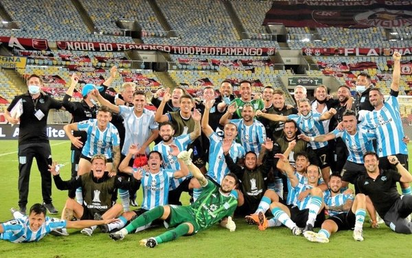 Maracanazo: El alocado vestuario de Racing de Matías Rojas y Lorenzo Melgarejo