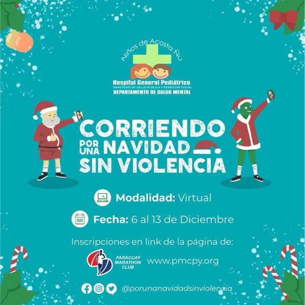 Crónica / CORRIDA VIRTUAL: "Corriendo por una Navidad Sin Violencia"
