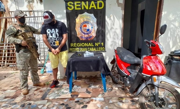 HOY / Detienen a microtraficante que hacía "delivery" de cocaína en PJC