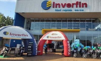 Ferias de descuentos en motos, electrodomésticos y aires en Inverfin